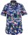 D555 Durham Flamingo Hawaiian Ao Print Shirt - Krekli - Krekli - 2XL-8XL