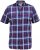 D555 Portland Check Button Down Collar S/S Shirt - Krekli - Krekli - 2XL-8XL
