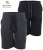 D555 Ryan Jersey Shorts 2-pack Black/Charcoal - Sporta bikses un šorti - Sporta bikses un Sporta šorti - 2XL-12XL