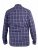 D555 Townsville Check Button Down Collar Shirt Navy - Krekli - Krekli - 2XL-8XL