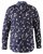 D555 Rooksey Floral Print Shirt Navy - Krekli - Krekli - 2XL-8XL