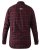 D555 Holton Dark Red Checked Flannel Shirt - Krekli - Krekli - 2XL-8XL
