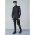 D555 Jahine Long Sleeve Printed Shirt Black - Krekli - Krekli - 2XL-8XL