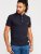 D555 Ashwell Ao Printed Polo Shirt Dark Navy - Polo krekli - Polo krekli - 2XL-8XL
