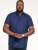 D555 James Short Sleeve Oxford Shirt Navy - Krekli - Krekli - 2XL-8XL