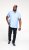 D555 James Short Sleeve Oxford Shirt Sky Blue - Krekli - Krekli - 2XL-8XL