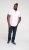 D555 James Short Sleeve Oxford Shirt Pink - Krekli - Krekli - 2XL-8XL