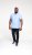 D555 James Short Sleeve Oxford Shirt Sky Blue - Krekli - Krekli - 2XL-8XL