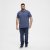 North Latitude Polo Blue Melange - Polo krekli - Polo krekli - 2XL-8XL