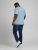 Jack & Jones JJMOON T-shirt Faded Denim - T-krekli - T-krekli - 2XL-14XL