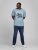Jack & Jones JJMOON T-shirt Faded Denim - T-krekli - T-krekli - 2XL-14XL