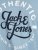 Jack & Jones JJMOON T-shirt Faded Denim - T-krekli - T-krekli - 2XL-14XL