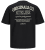Jack & Jones JORSANTORINI BACK T-Shirt Black - T-krekli - T-krekli - 2XL-14XL