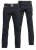 Duke Mario Bedford cord-pants Black TALL SIZES - VĪRIEŠU APĢĒRBS MT-6XLT - Apģērbs gariem vīriešiem