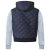 D555 Willie Hooded Quilted Jacket with Fleece sleeves - Jakas & Lietus apģērbs - Jakas - 2XL-12XL