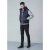 D555 Willie Hooded Quilted Jacket with Fleece sleeves - Jakas & Lietus apģērbs - Jakas - 2XL-12XL