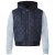 D555 Willie Hooded Quilted Jacket with Fleece sleeves - Jakas & Lietus apģērbs - Jakas - 2XL-8XL