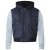 D555 Willie Hooded Quilted Jacket with Fleece sleeves - Jakas & Lietus apģērbs - Jakas - 2XL-12XL