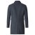 D555 Terry Checked Overcoat Charcoal - Jakas & Lietus apģērbs - Jakas - 2XL-12XL