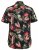 D555 LENNOX Hawaiian AO Print Shirt Black - Krekli - Krekli - 2XL-8XL