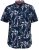 D555 FINLEY Hawaiian AO Print Shirt Navy - Krekli - Krekli - 2XL-8XL