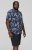 D555 FINLEY Hawaiian AO Print Shirt Navy - Krekli - Krekli - 2XL-8XL