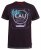 D555 NOVA Cali Surf Printed Crew Neck T-Shirt Plum - T-krekli - T-krekli - 2XL-14XL