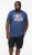 D555 BRADFORD Skeleton Biker Printed T-Shirt Navy - T-krekli - T-krekli - 2XL-14XL