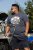 D555 COOK Trio Of Skulls Printed Crew Neck T-Shirt Slate Blue - T-krekli - T-krekli - 2XL-14XL