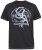 D555 CORTEX California Snake Printed Crew Neck T-Shirt Washed Black - T-krekli - T-krekli - 2XL-14XL