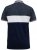 D555 EMERSON Cut And Sew Polo With Jacquard Collar Navy - Polo krekli - Polo krekli - 2XL-8XL