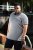 D555 KEMSTON Birds Eye Pique Polo Navy/White - Polo krekli - Polo krekli - 2XL-8XL
