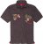 Adamo DURBAN Regular fit Polo Shirt Charocal - Polo krekli - Polo krekli - 2XL-8XL