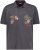 Adamo DURBAN Regular fit Polo Shirt Charocal - Polo krekli - Polo krekli - 2XL-8XL