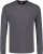 Adamo Floyd Comfort fit Long sleeve T-shirt Charcoal - T-krekli - T-krekli - 2XL-14XL
