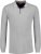 Adamo Peter Comfort fit Long sleeve Polo Grey - Polo krekli - Polo krekli - 2XL-8XL