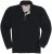 Adamo Peter Comfort fit Long sleeve Polo Black - Polo krekli - Polo krekli - 2XL-8XL