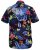 D555 TOBY Multi Colour Hawaiian AO Print Shirt - Krekli - Krekli - 2XL-8XL