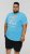 D555 AARON Surfers Paradise Printed Crew Neck T-Shirt Turquoise - T-krekli - T-krekli - 2XL-14XL