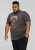 D555 DALLAS Official Gas Monkey Printed Crew Neck T-Shirt Khaki - T-krekli - T-krekli - 2XL-14XL