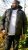 D555 DOMENIC Quilted Puffer Jacket With Half Micro Fleece Lining And Hood Black - Jakas & Lietus apģērbs - Jakas - 2XL-12XL