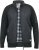 D555 MARSDEN Hybrid Knitted Jacket With Bonded Fleece Lining Black - Jakas & Lietus apģērbs - Jakas - 2XL-12XL