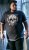 D555 DARREN Skull Printed T-Shirt With Double Layer On Hem & Cuff Black Reno - T-krekli - T-krekli - 2XL-14XL
