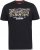 D555 EDWALTON NYCTY Camo Printed Crew Neck T-Shirt Washed Black - T-krekli - T-krekli - 2XL-14XL