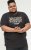 D555 EDWALTON NYCTY Camo Printed Crew Neck T-Shirt Washed Black - T-krekli - T-krekli - 2XL-14XL