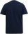 D555 SANDFORD Double Layer On Neck Ribs And Hem Waffle Textured T-Shirt Navy - T-krekli - T-krekli - 2XL-14XL