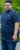 D555 SANDFORD Double Layer On Neck Ribs And Hem Waffle Textured T-Shirt Navy - T-krekli - T-krekli - 2XL-14XL