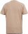 D555 SANDFORD Double Layer On Neck Ribs And Hem Waffle Textured T-Shirt Beige - T-krekli - T-krekli - 2XL-14XL
