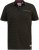 D555 RAUL AOP Jersey Polo With Jacquard Collar, Ribs And Chest Pocket Black - Polo krekli - Polo krekli - 2XL-8XL