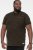 D555 RAUL AOP Jersey Polo With Jacquard Collar, Ribs And Chest Pocket Black - Polo krekli - Polo krekli - 2XL-8XL
